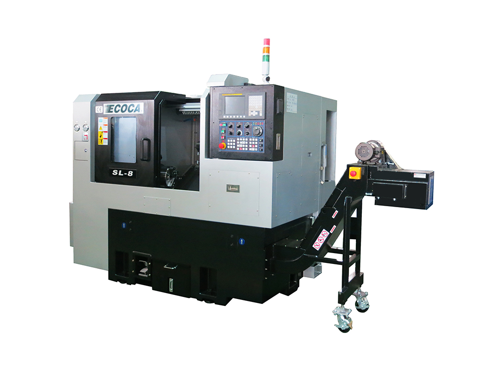 SL-8 CNC Lathe Machine - Durability and Precision